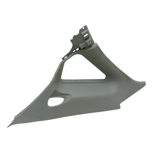 Moldura Coluna Traseira Direita Ford Fiesta 2013 Prata