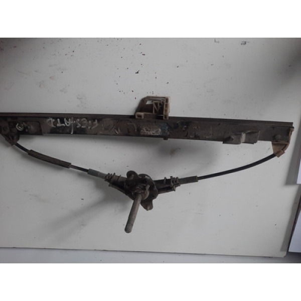 Maquina Vidro Manual Ford Fiesta Traseiro Direito 07/09