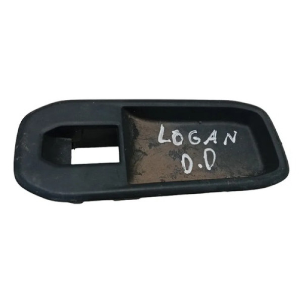 Moldura Botão Dianteiro Direito Renault Logan 2015
