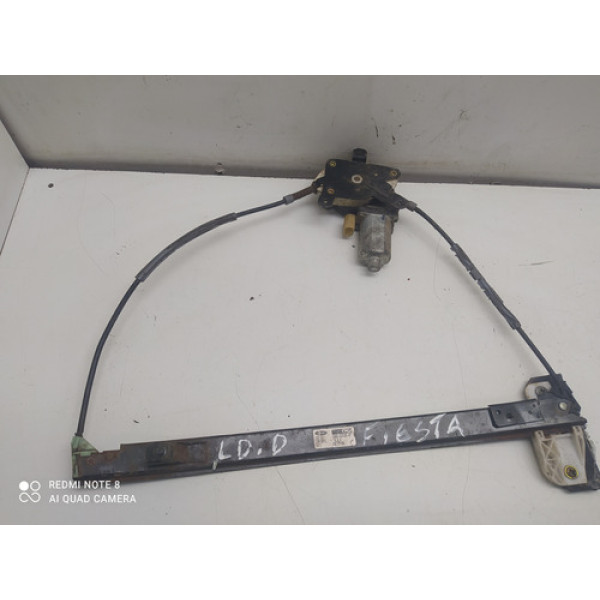 Maquina Vidro Eletr Dianteiro Direito Ford Fiesta 2006-2007