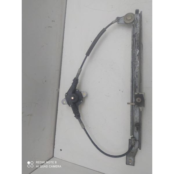 Máquina Vidro Manual Traseiro Esquerdo Fiat Palio 2000