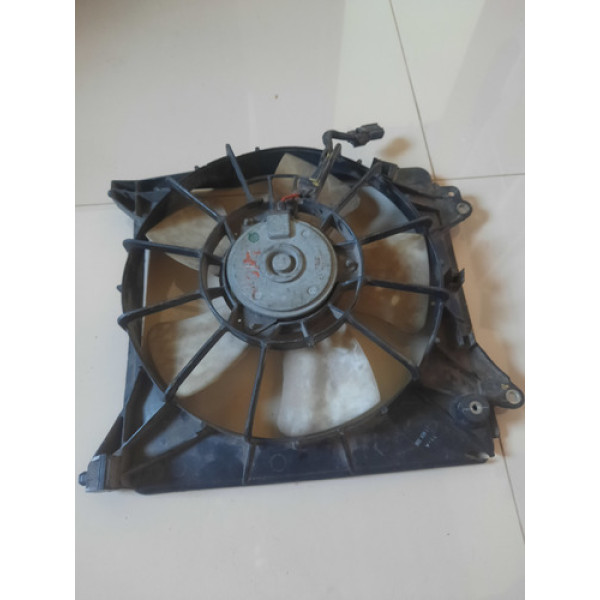 Defletor Com Ventoinha Honda City 1.5 16v 2011 Com Detalhe