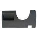 Moldura Inferior Painel Ford Fiesta 2006 2s65a04k93a Preto
