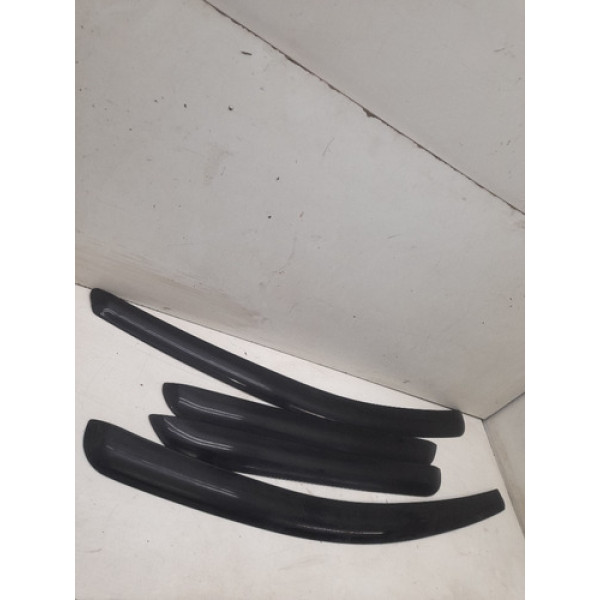 Calha Chuva Kit Com 4 Chevrolet Corsa Maxx Sedan 2008 2009 