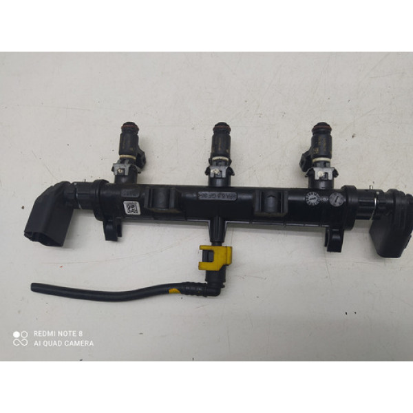 Flauta  Com Bicos Injetor Fiat Uno 1.0 