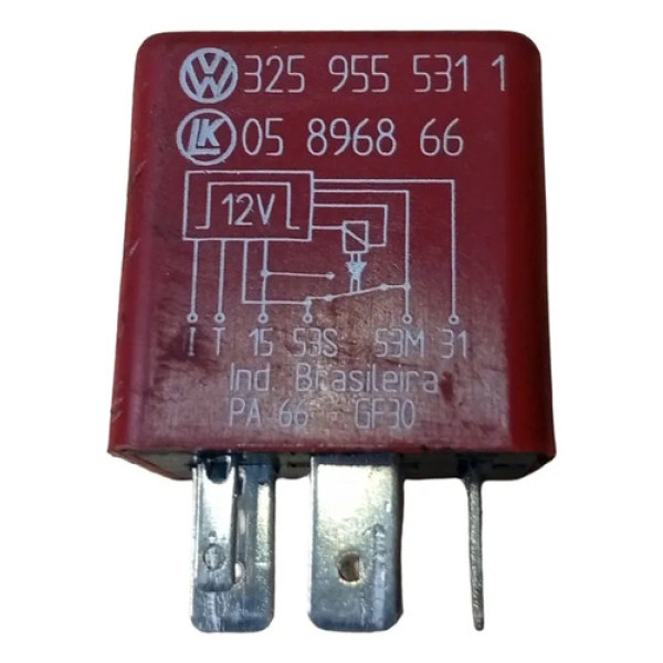 Relé Limpador Parabrisa Volkswagen Gol 2007 3259555311