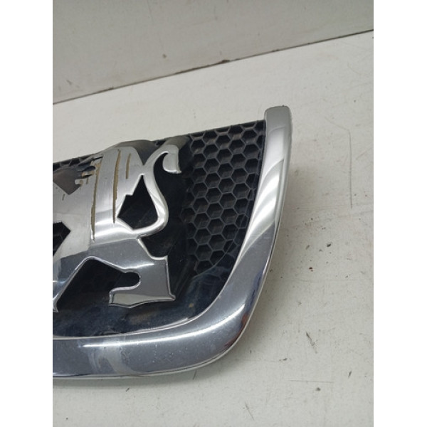 Emblema Parachoque Dianteiro Peugeot 207 2009 2014