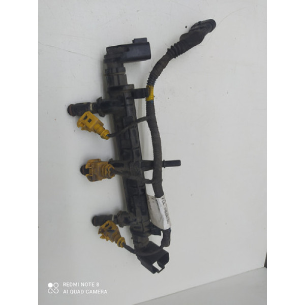 Flauta Sem Bico Injetor Fiat Argo Mobi 1.0 3cc 2016-2022