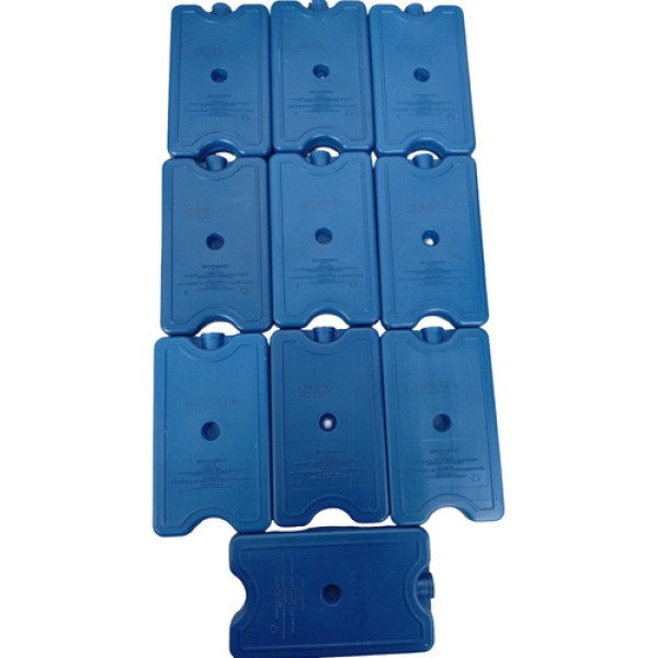 Placa Gelo Gel Reutilizável Gelotech 200 Ml 10 Unidades 