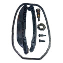Kit Corrente Comando Ford Zetec Rocam 1.0 2007 2009 Preto