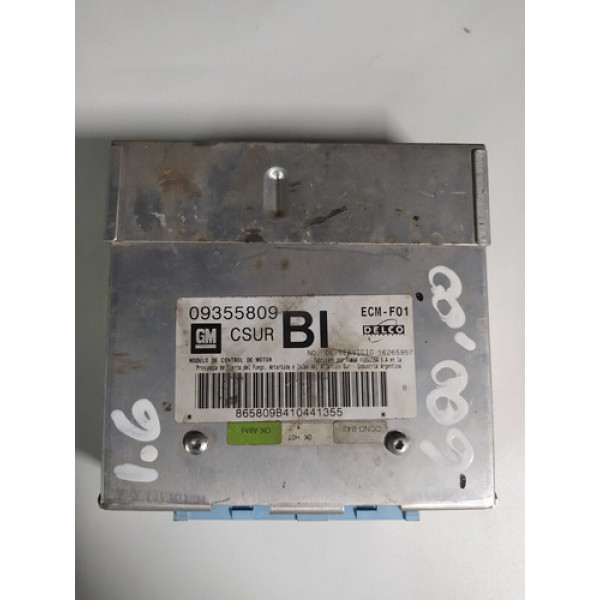 Módulo Injeção Gm Csur Bi 09355809 Corsa 1.6 8v Gasolina