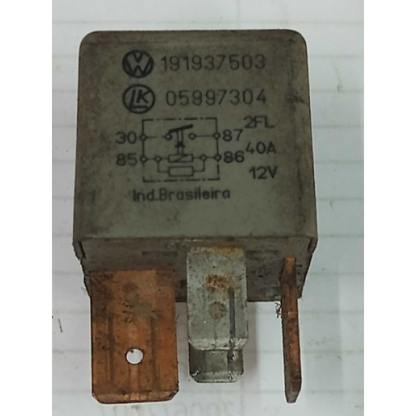 Rele Auxiliar Ar Condicionado Gol Fox 191937503