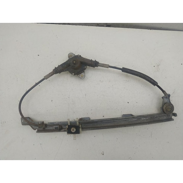 Máquina Vidro Manual Traseiro Esq Fiat Palio 2001/2002
