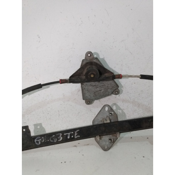 Máquina De Vidro Manual Traseira Esquerda Volkswagen Gol