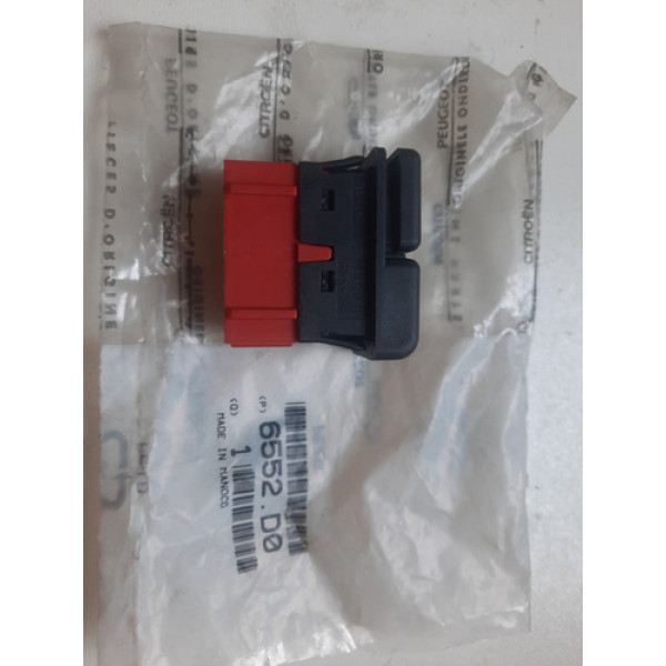 Botão Trava Vidro Traseiro Elétrico Peugeot 405 1996