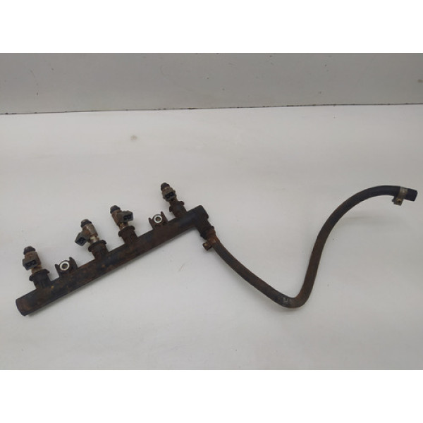 Flauta Injetor 4 Bicos Fiat Palio 1.0 2006 Cu0012179