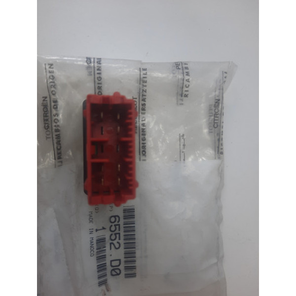 Botao Trava Vidro Eletrico Traseiro Peugeot 405 1996 6552d0