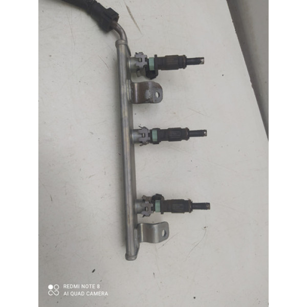 Flauta Com Bicos Injetores Renault Sandero 2018-2019 3cc