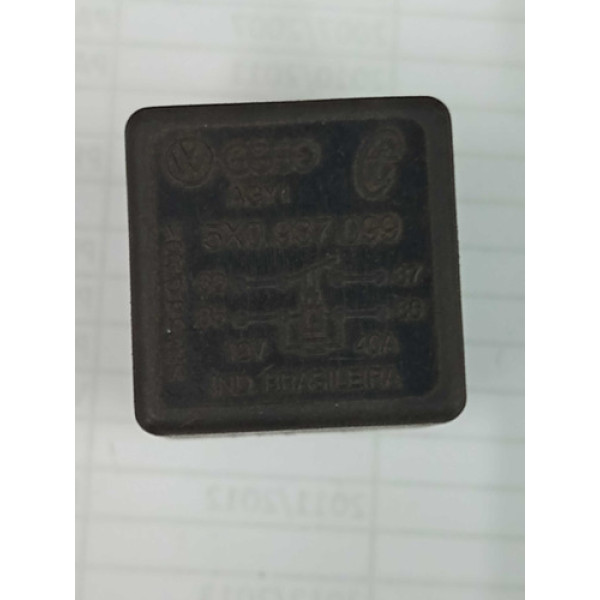 Relé Auxiliar Volkswagen Fox 06 5x0937099