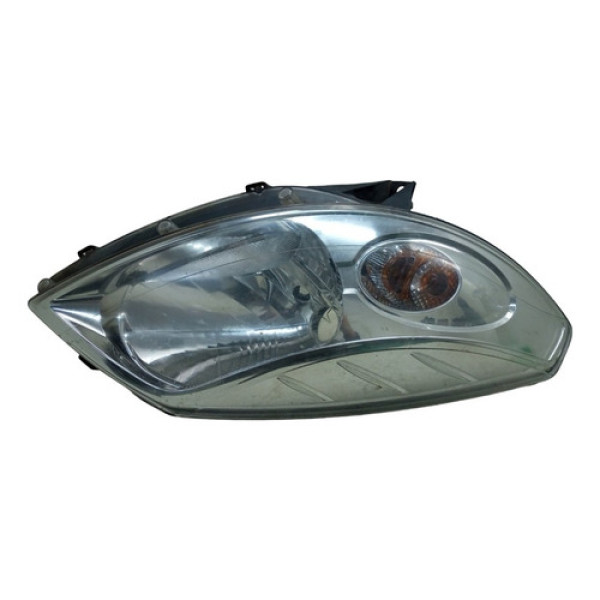 Farol Lado Direito Cromado Renault Sandero 2008 2009 Direito/passageiro