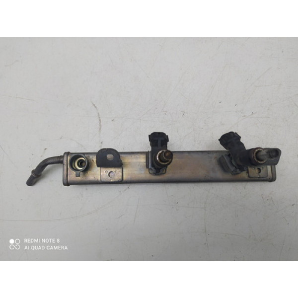 Flauta C/bicos Injetor Renault Sandero 1.0 2018 3ccc     