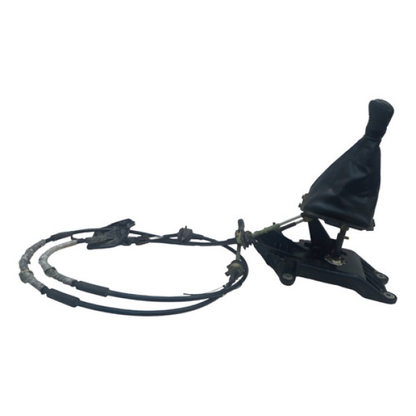 Alavanca Câmbio Marcha Trambulador Ford New Fiesta 2012 2018 - Preto