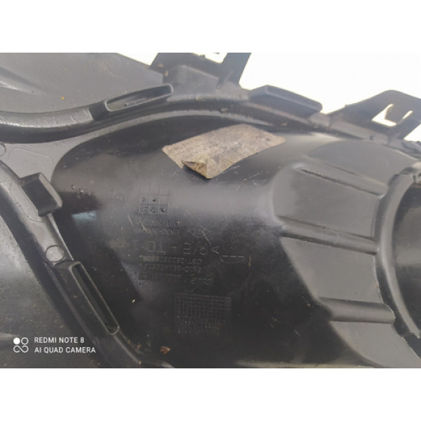 Moldura Milha Renault Sandero 2014 A 2020 Lado Esquerdo 