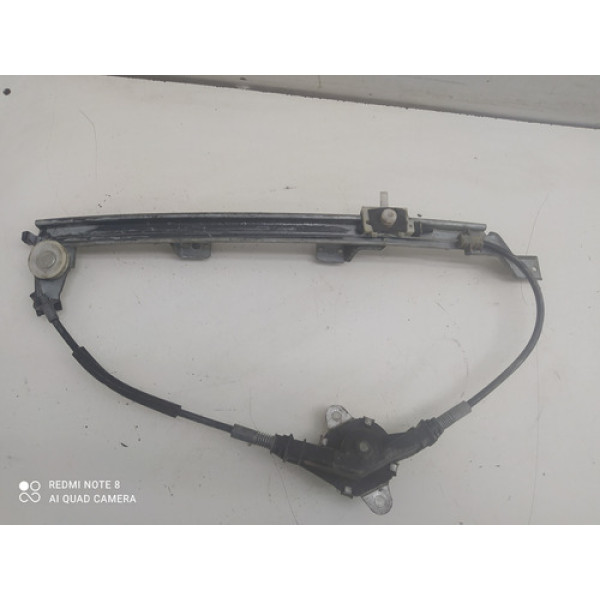 Máquina Vidro Manual Traseiro Esquerdo Fiat Palio 1999