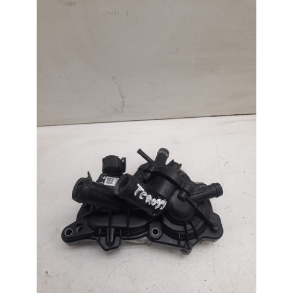 Carcaça Válvula Termostática Volkswagen T-cross 2019 2020