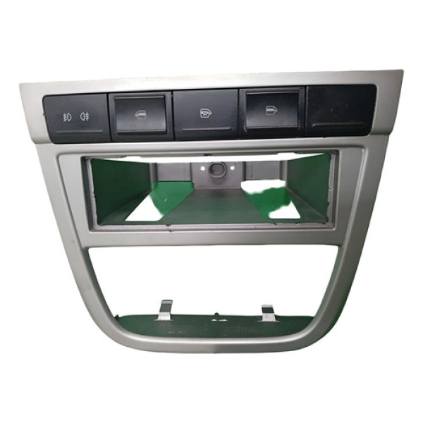 Moldura Central Painel Rádio Volkswagen Gol 2013 2014