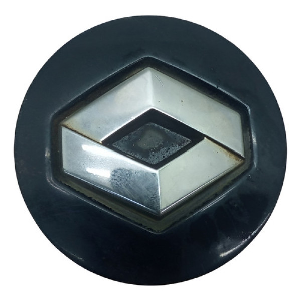 Calota Calotinha Central Renault Kwid 2018 2022 Preto