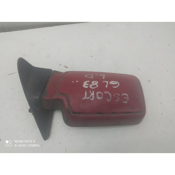 Retrovisor Ford Escort Gl Lado Direito 1983 A 1997