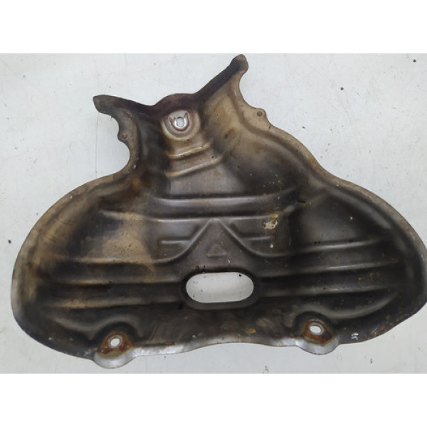 Capa Protetor Térmico Alumínio Escape Honda Fit 1.4 2004