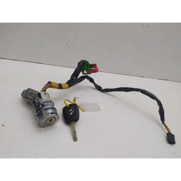 Cilindro Ignição Com Chave Citroen C4 2008 2012 N0502455