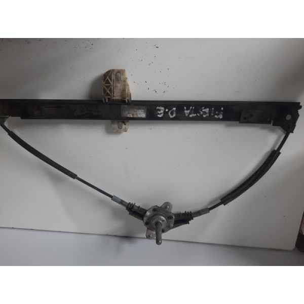 Maquina Vidro Diant Esq Ford Fiesta Eletrico 03/10 Manual