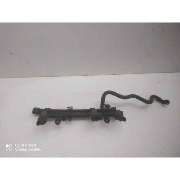 Flauta Combustível Bicos Injetores Volkswagen Fox 2008