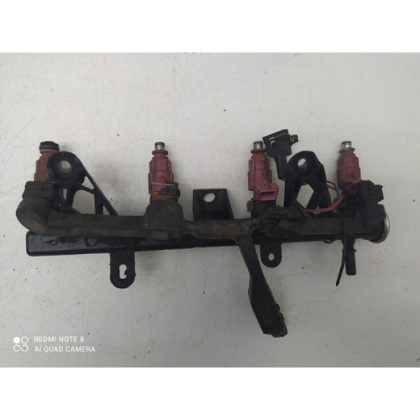 Flauta C/bicos Injetor Peugeot 206 207 Citroen C3 