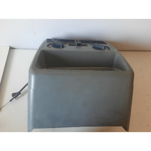 Moldura Central Painel Comando Ar Fiat Uno 1457302370