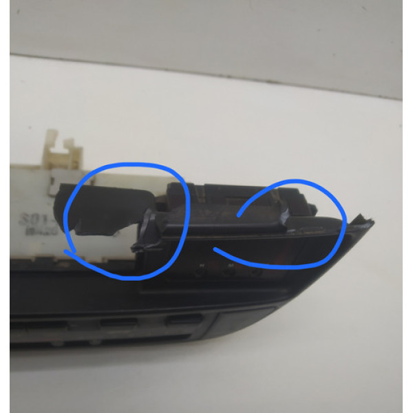 Comando Ar Condicionado Moldura Central Civic 1996