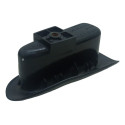 Puxador Porta Dianteiro Esquerdo Peugeot 206 2003 Preto