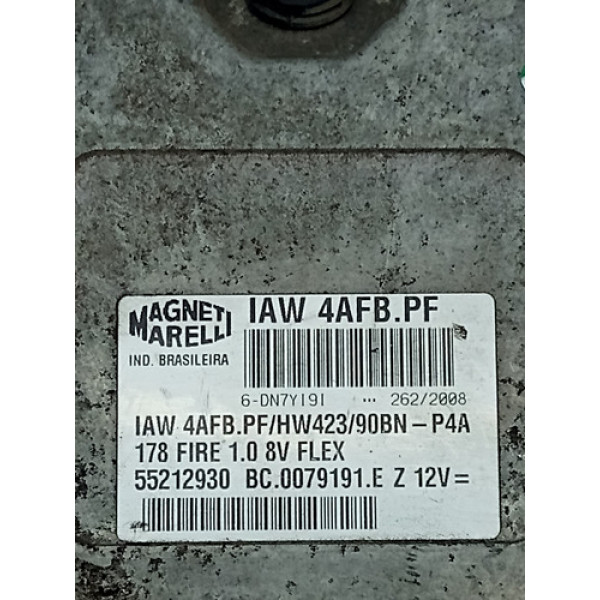 Módulo Injeção Fiat Palio 55212930 Iaw4afbpf