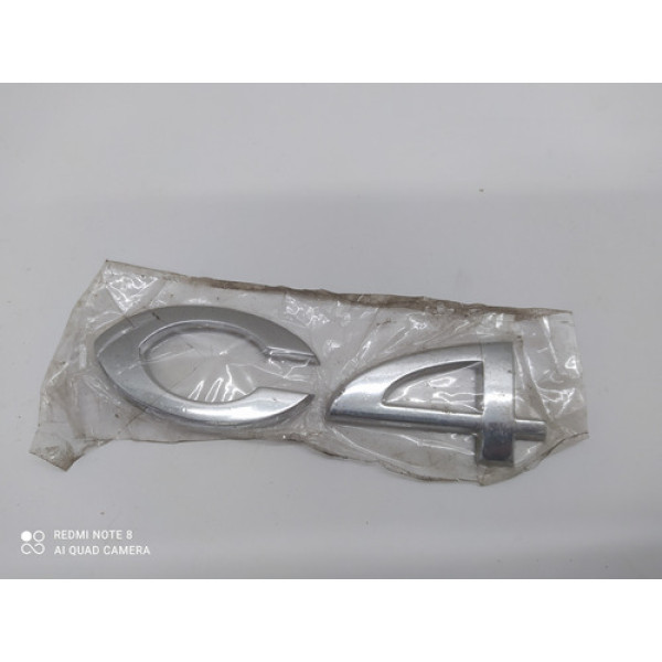 Emblema Tampa Traseira Letreiro Citroen C4 2007-2012