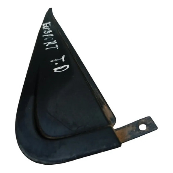 Acabamento Externo Porta Esquerdo Ford Ecosport 2003 2012 Preto