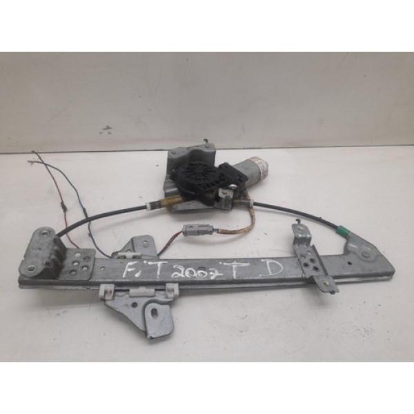 Maquina Vidro Elétrica Traseira Direita Honda Fit 2007