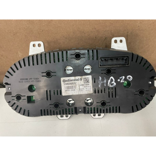 Painel De Instrumento Hyundai Hb20 Original 940131s140