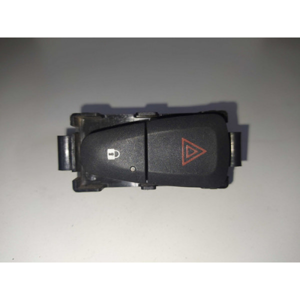 Botão Pisca Alerta E Trava Renault Sandero Logan E31601 01