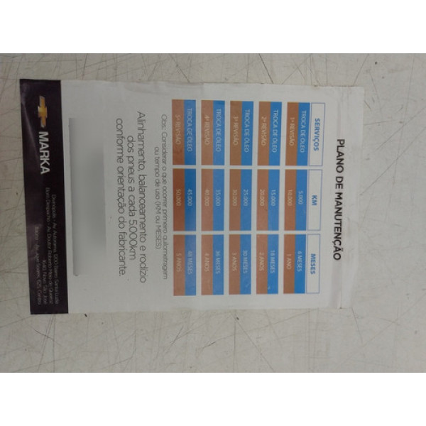 Manual De Instrução Chevrolet Onix 2020