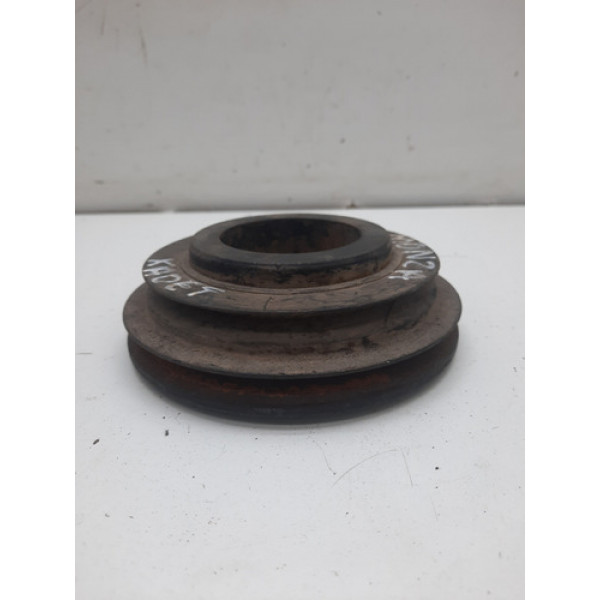 Polia Virabrequim Chevrolet Monza Kadett Com Ar E Direçao