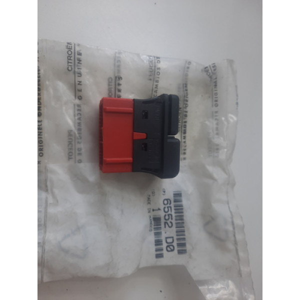 Botão Trava Vidro Eletrico Traseiro Peugeot 405 1995 6552d0