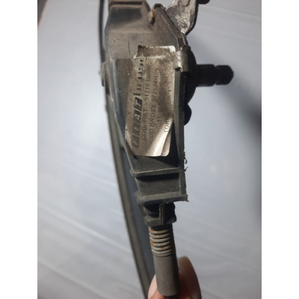 Maquina Vidro Manual Traseiro Esquerdo Siena  4p 517163300